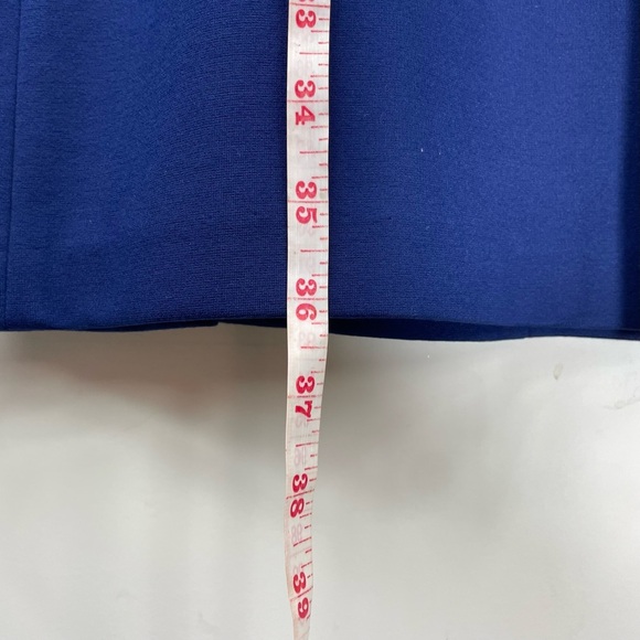 Catherine Malandrino Blue V-Neck Dress Size 2 - Picture 15 of 15